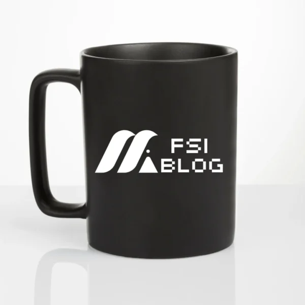 Sleek & Stylish Black Mug