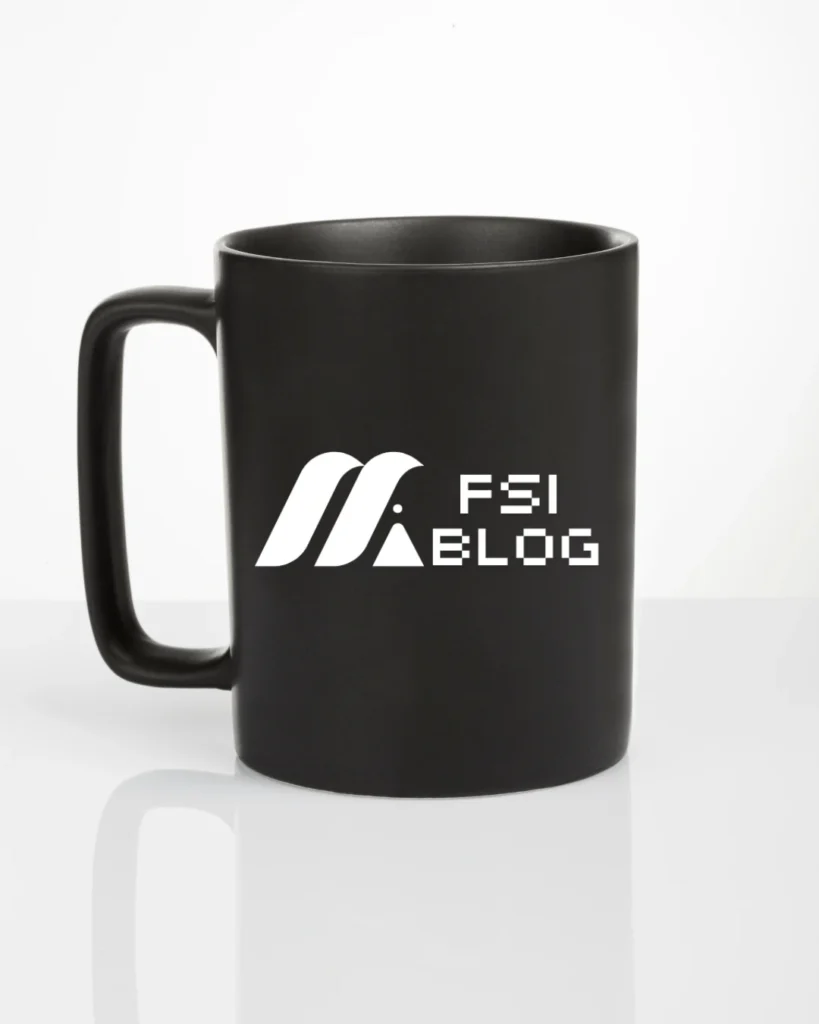 Sleek & Stylish Black Mug